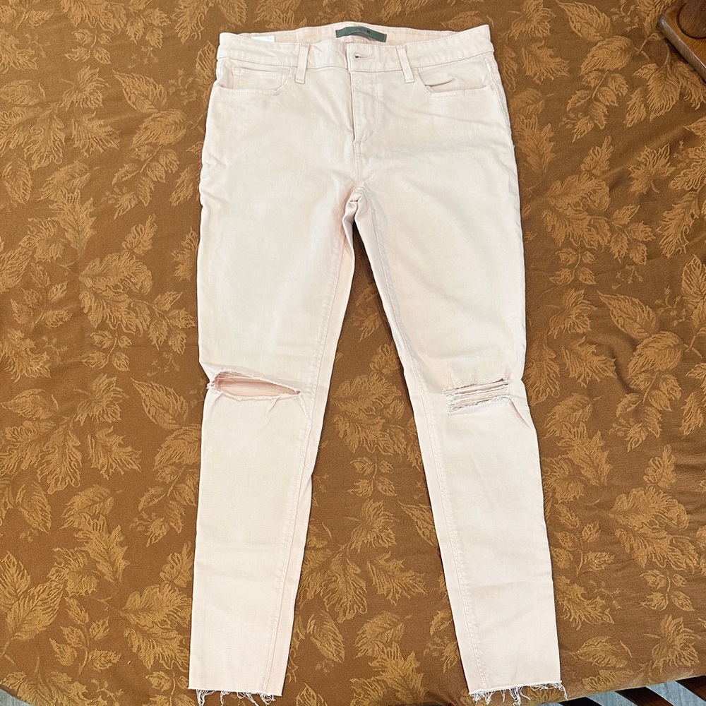 Joe's Jeans Light Pink Skinny Jeans